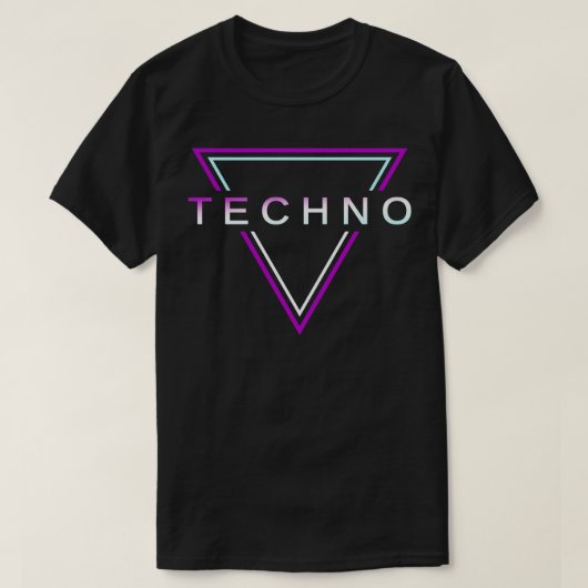 テクノハウスパーティーEDMフェスティバルゴアエレクトロレイブ4 Tシャツ (デザイン正面)