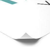 テクノハウスレトロレタリングエレクトロヴィンテージレイヴ ポスター (コーナー)