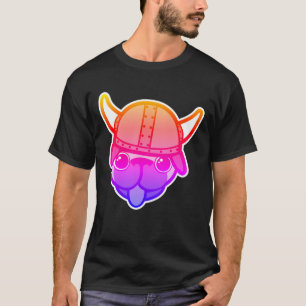 テクノバイキングプリン Tシャツ