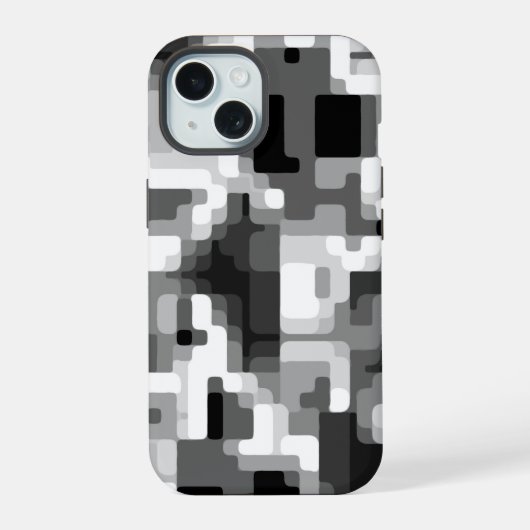 テクノフューチャリズム 4.0 iPhone 15ケース (裏面)