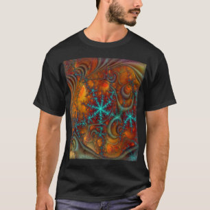テクノフラクサイケデリックタル Tシャツ