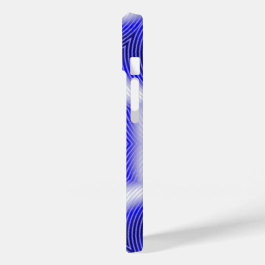 テクノブルースターサファイアジェムストーン Case-Mate iPhoneケース (裏面 / 左)