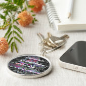 テクノブーケキーチェーン キーホルダー (側面)