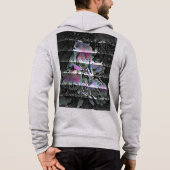 テクノブーケフード付きスウェットシャツ パーカ (裏面)