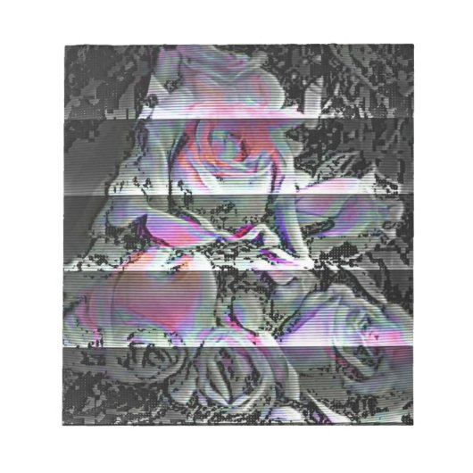 テクノブーケメモ帳 ノートパッド (正面)