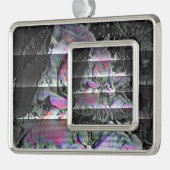 テクノブーケ シルバープレートフレームオーナメント (左)