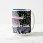 テクノブーケ ツートーンマグカップ (正面右)