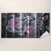 テクノブーケ ビーチタオル (正面)