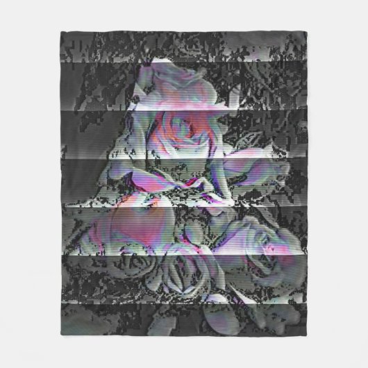 テクノブーケ フリースブランケット (正面)