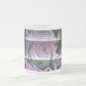 テクノブーケ フロストグラスマグカップ (中央)