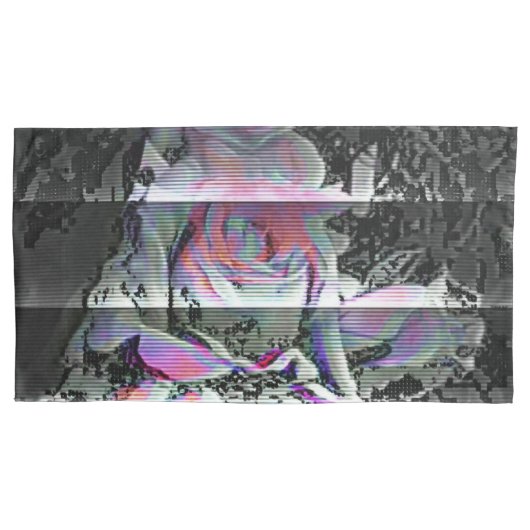 テクノブーケ 枕カバー (正面左)