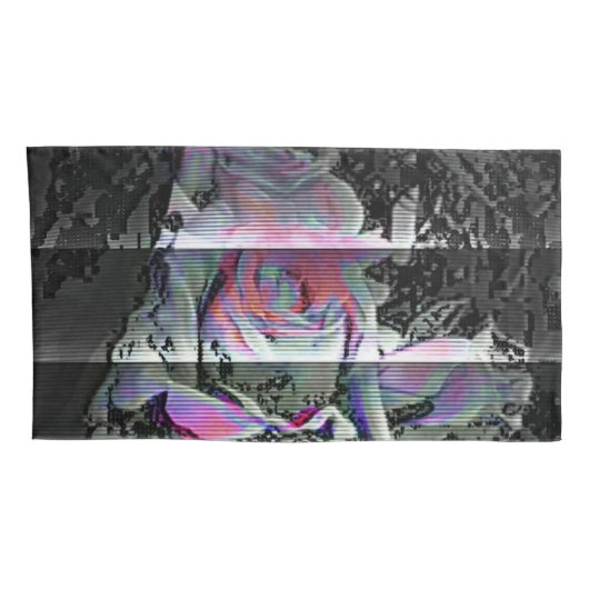 テクノブーケ 枕カバー (裏面-右)