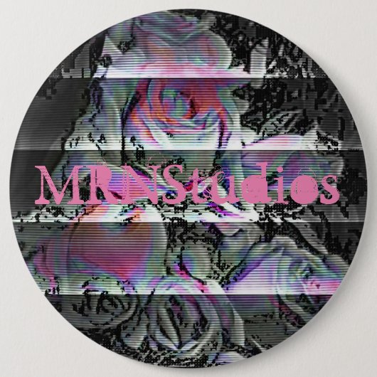 テクノブーケ 缶バッジ (正面)