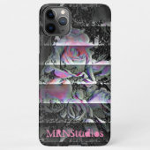 テクノブーケ iPhoneケース (裏面)