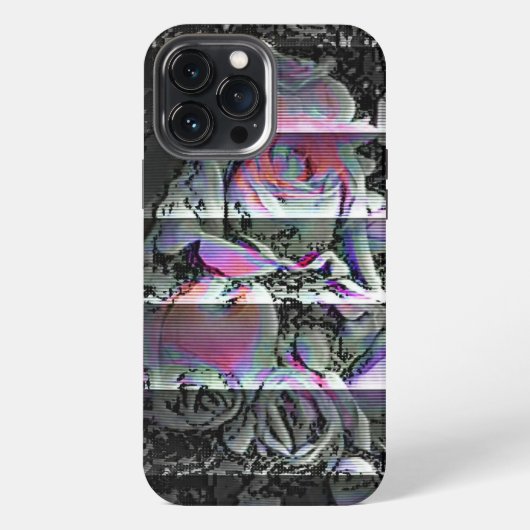テクノブーケ iPhoneケース (裏面)