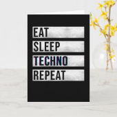 テクノミュージックエレクトロリバー カード (黄色い花)