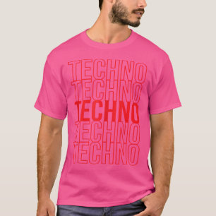 テクノミュージック – Dj Rave Edmフェスティバル Tシャツ