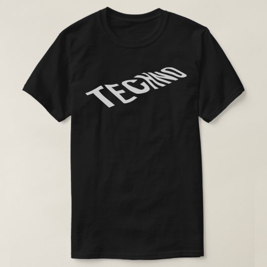 テクノロゴ Tシャツ (デザイン正面)