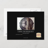 テクノロジの使用 ポストカード (正面/裏面)