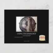 テクノロジの使用 ポストカード (正面)