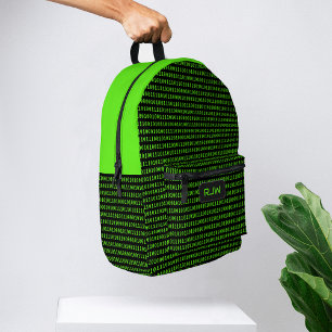 テクノロジテーマ: ITコンピュータのコードプロフェッショナル プリントバックパック