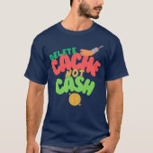 テクノロジーでキャッシュとキャッシュを稼ぐ Tシャツ (正面)