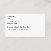 テクノロジーとグローバル・ビジネス・サービス 名刺 (裏面)