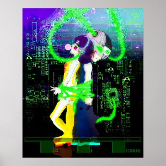 テクノロジーと結び付いている ポスター (正面)