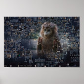 テクノロジーと自然。 ポスター (正面)