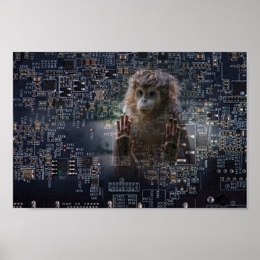 テクノロジーと自然。 ポスター (正面)