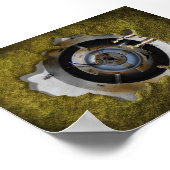 テクノロジーと自然 ポスター (角)