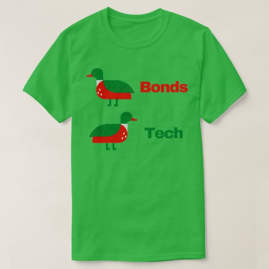 テクノロジーのシーントテック Tシャツ (デザイン正面)
