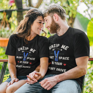 テクノロジーのユーモアロマンチックおもしろいで Tシャツ