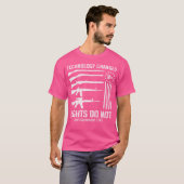 テクノロジーの変更の権利はGun Rights 2A Staではない Tシャツ (正面フル)