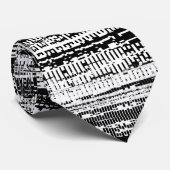 テクノロジーの減衰度 – 白黒 ネクタイ (ロール)