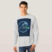 テクノロジーは人間の最高の友達 Tシャツ (正面フル)