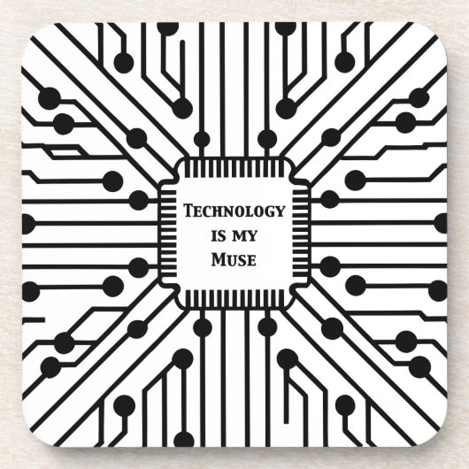 テクノロジーは私の考え コースター (正面)