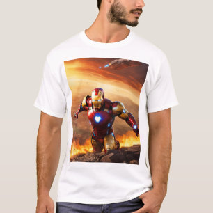 「テクノロジーを駆使したヒーロー:次の戦い企業の Tシャツ