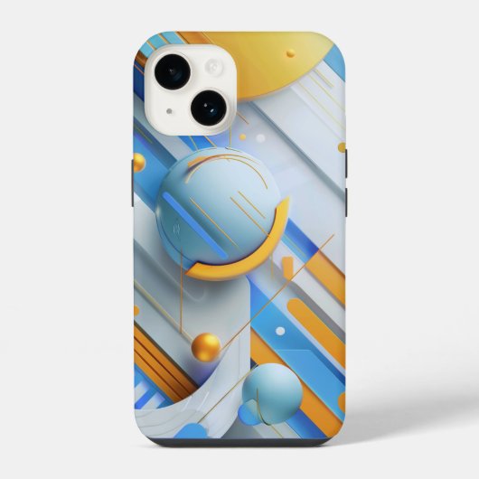 テクノロジーデザイン iPhoneケース (裏面)