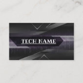 テクノロジービジネスカード 名刺 (正面)