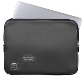 テクノロジー愛好家のためのダークモードOwlノートパソコンケース ラップトップスリーブ
