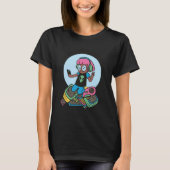 テクノロジー・ガール・セルフィー Tシャツ (正面)