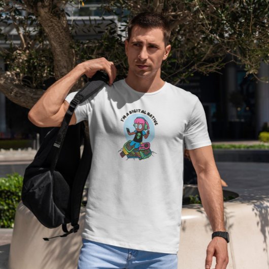 テクノロジー・ガール・セルフィー Tシャツ