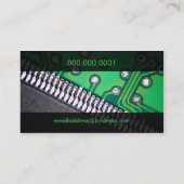 テクノロジ企業の名刺 名刺 (裏面)