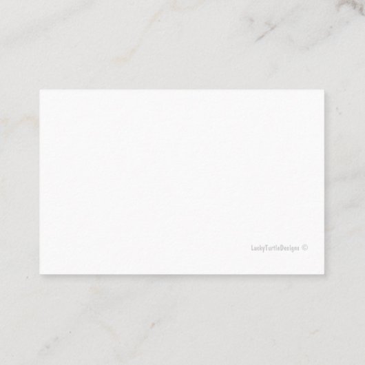 テクノロジ名刺 名刺 (裏面)