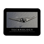 テクノロジ：感動的引用文 マグネット (横)