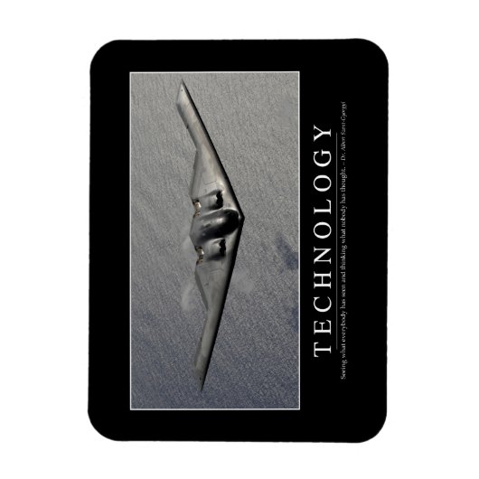 テクノロジ：感動的引用文 マグネット (縦)