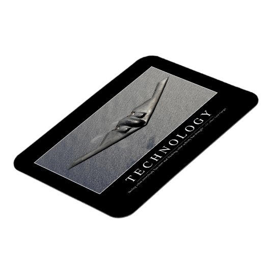 テクノロジ：感動的引用文 マグネット (左側)