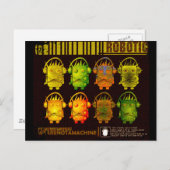 テクノロボット ポストカード (正面/裏面)