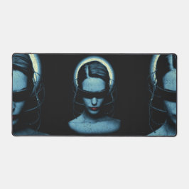 テクノワール – Sci-fiストリートウェアデザイン デスクマット